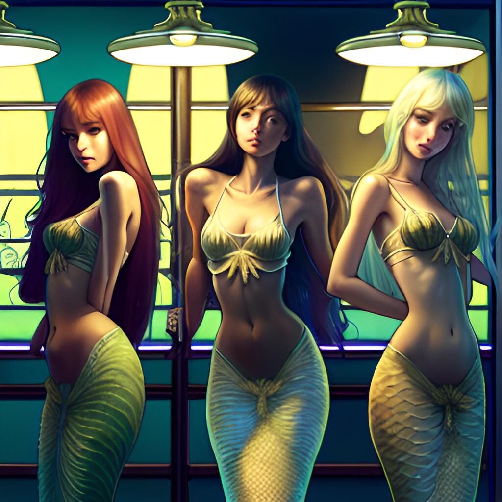 Mermaids Promoting Cannabis Brands