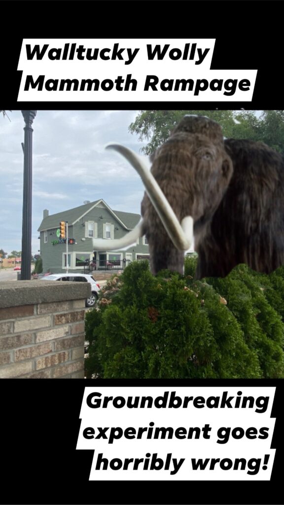 Wolly Mammoth Rampage Greenhouse Walled Lake Endangered