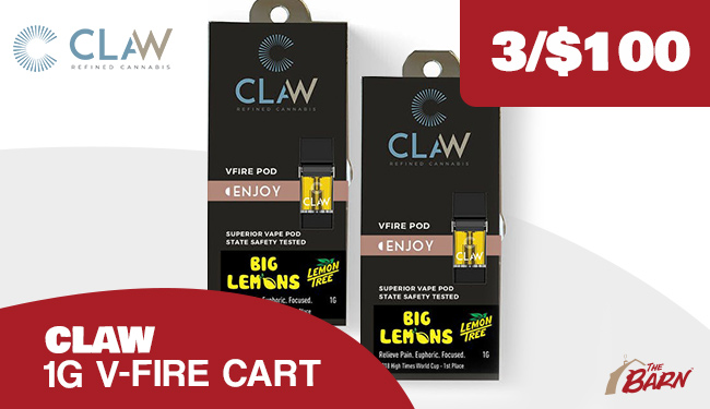 Claw Concentrates at the barn provisioning center