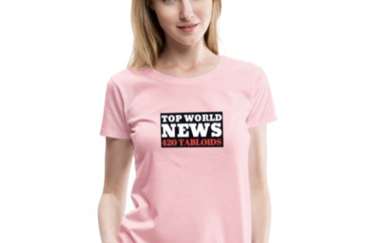 TOP WORLD NEWS 420 Tabloids T-shirt