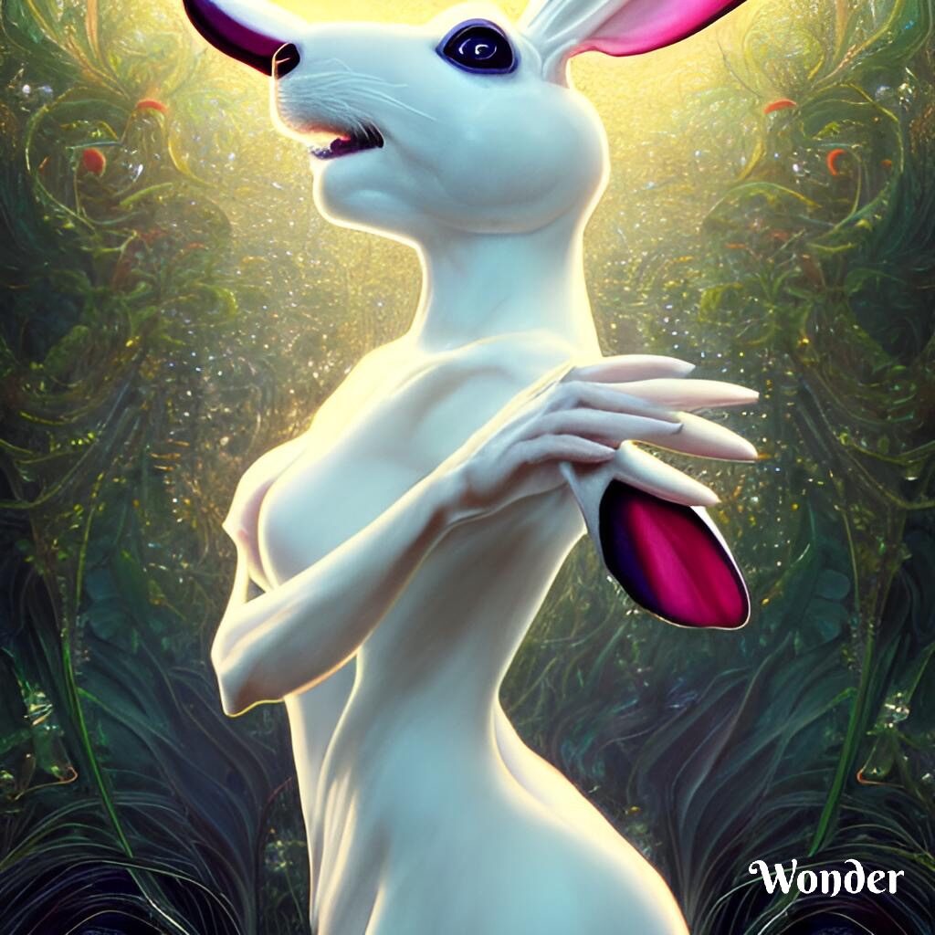 the white rabbit #2
