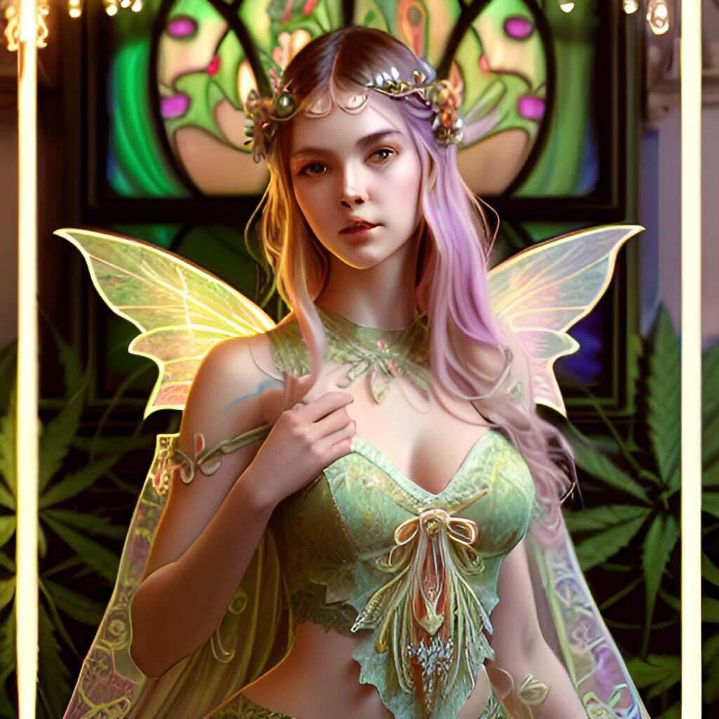 Fairies Promoting Cannabis Brands